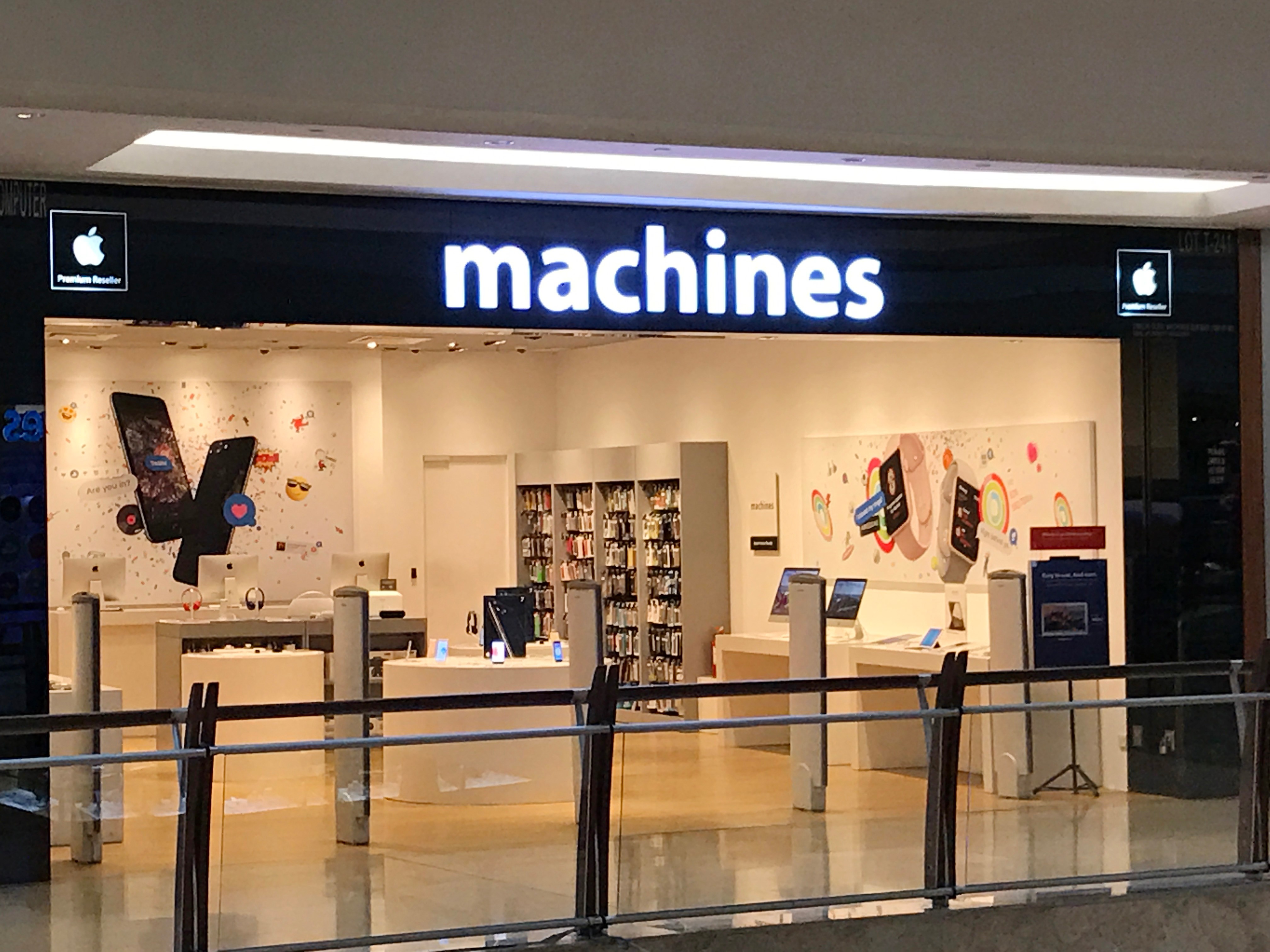 Machines klcc contact number